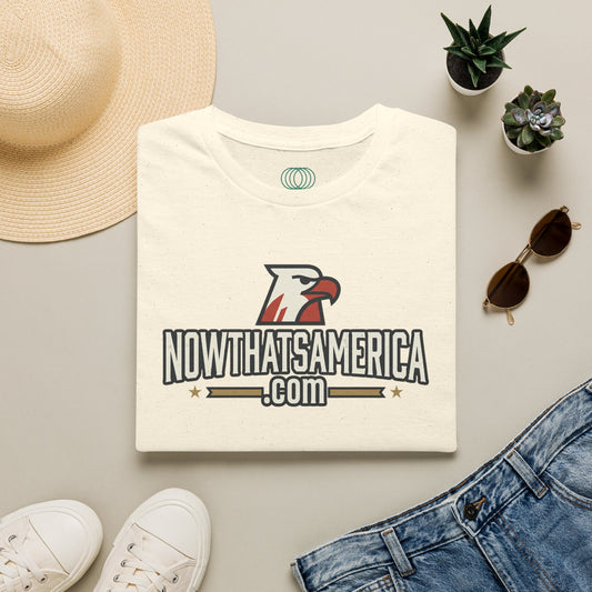Certified Wage Slave T-Shirt — NowThatsAmerica.com Eagle Logo Tee