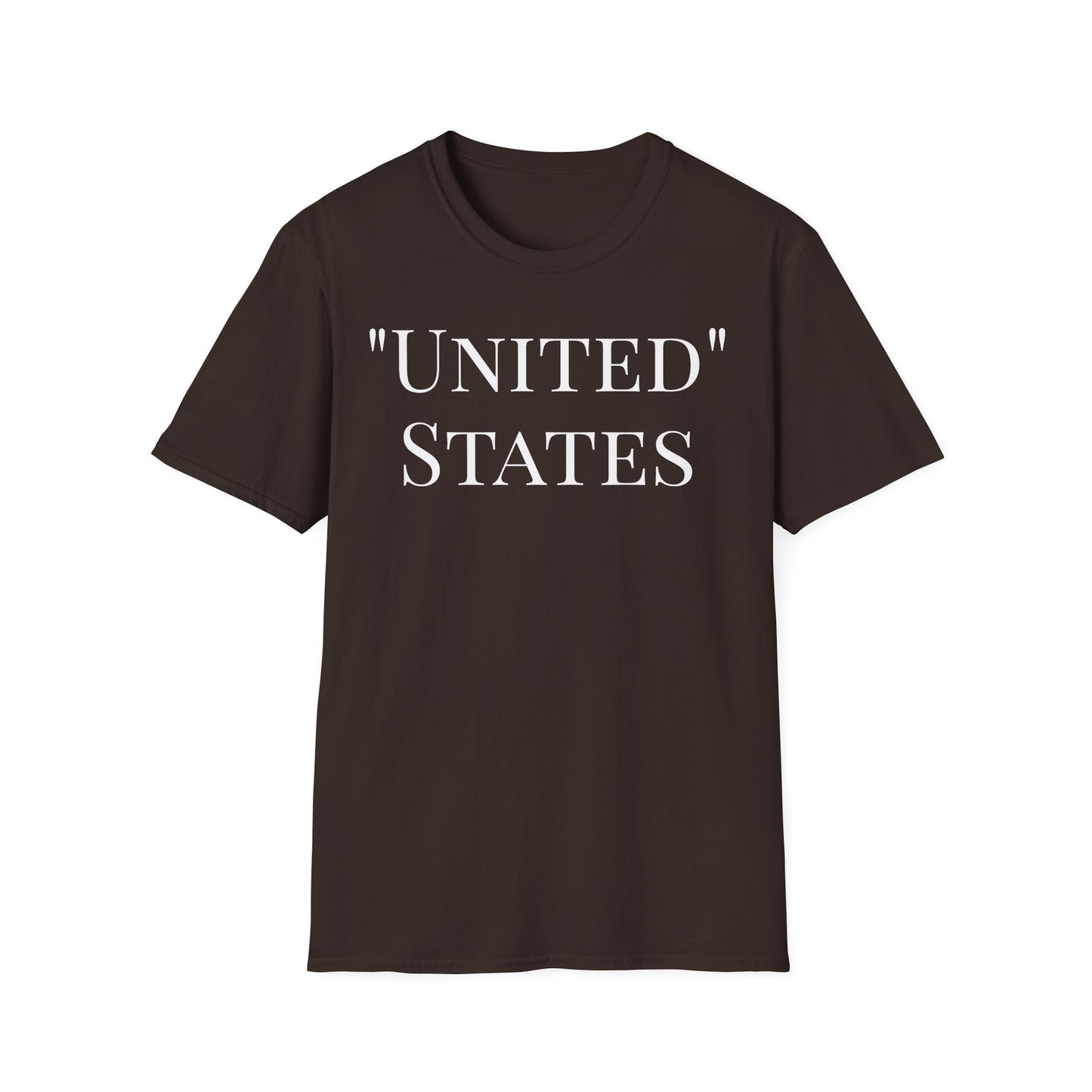 T-Shirt — “UNITED” States Minimalist Patriotic Tee