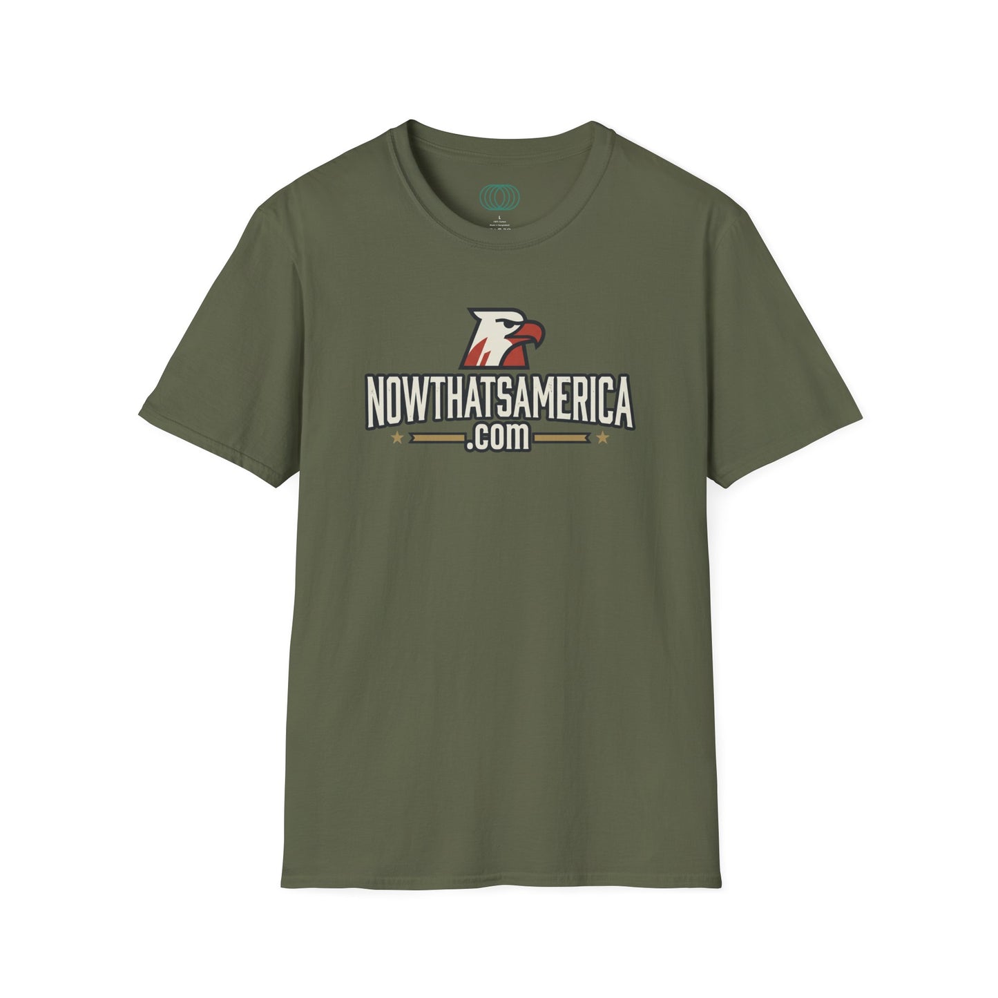 Certified Wage Slave T-Shirt — NowThatsAmerica.com Eagle Logo Tee