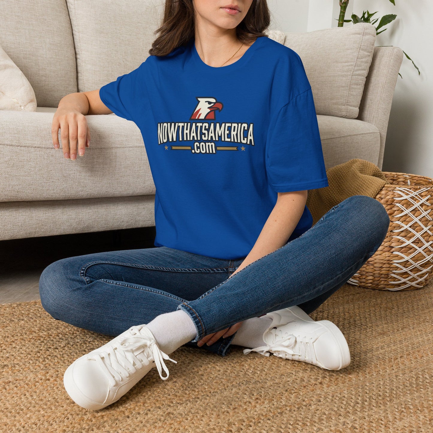 Certified Wage Slave T-Shirt — NowThatsAmerica.com Eagle Logo Tee