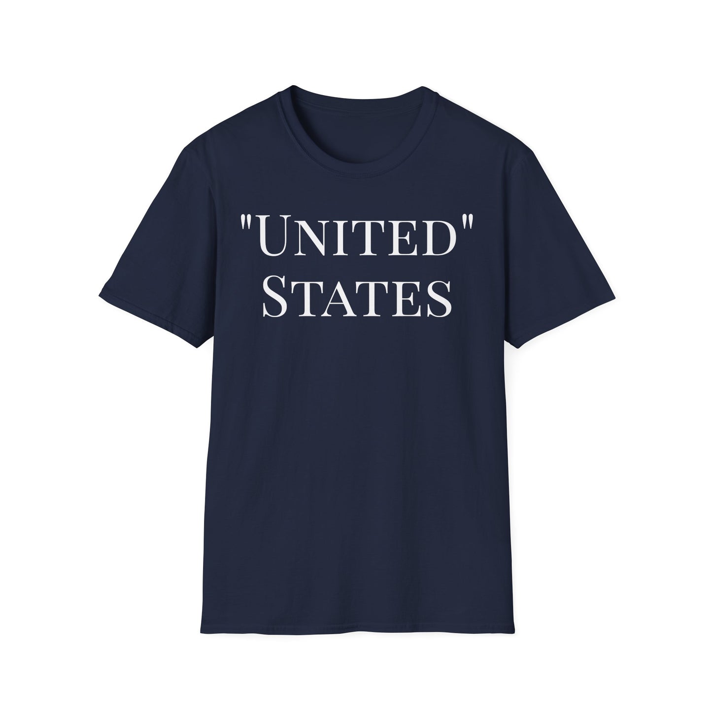 T-Shirt — “UNITED” States Minimalist Patriotic Tee