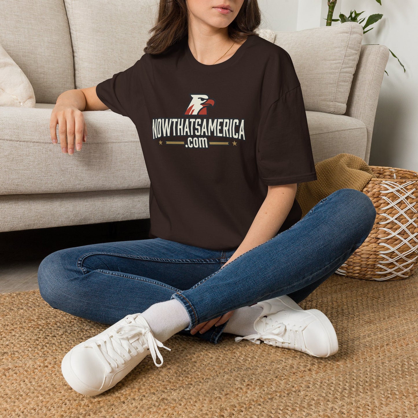 Certified Wage Slave T-Shirt — NowThatsAmerica.com Eagle Logo Tee