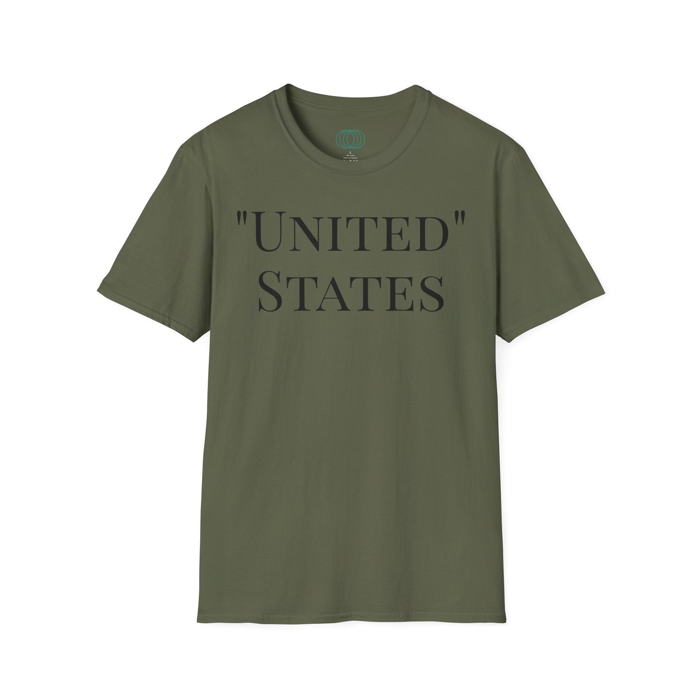 T-Shirt — “UNITED” States Minimalist Patriotic Tee