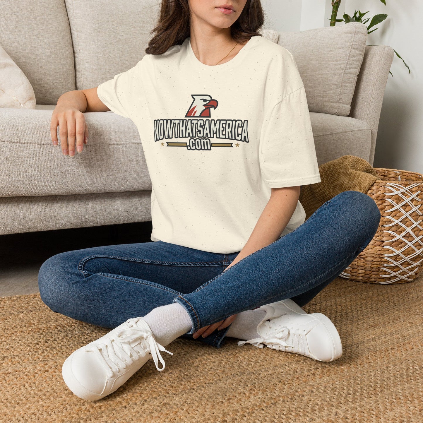 Certified Wage Slave T-Shirt — NowThatsAmerica.com Eagle Logo Tee